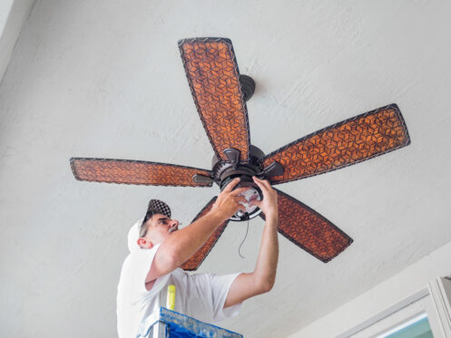 Ceiling fan wiring in Shakopee, MN